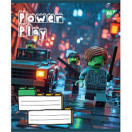 Набір зошитів шкільних YES А5/12 лінія Power Play 25 шт (767847)