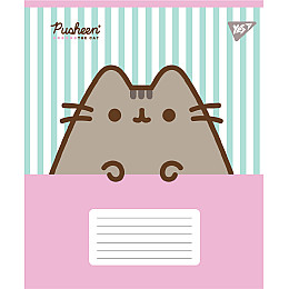 Набір зошитів шкільних YES А5/12 лінія Pusheen Candy 25 шт (767598)