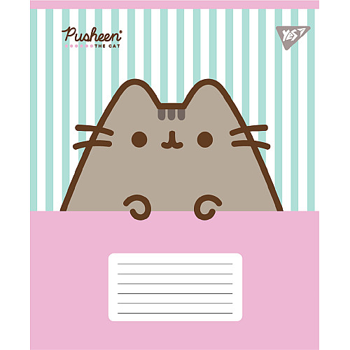 Набір зошитів шкільних YES А5/12 лінія Pusheen Candy 25 шт (767598)