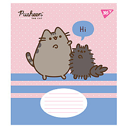 Набір зошитів шкільних YES А5/12 лінія Pusheen The Cat 25 шт (767613)