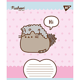 Набір зошитів шкільних YES А5/12 лінія Pusheen Weekend 25 шт (767608)