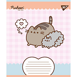 Набір зошитів шкільних YES А5/12 лінія Pusheen Weekend 25 шт (767608)