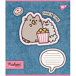 Набір зошитів шкільних YES А5/12 лінія Pusheen Snack time 25 шт (767229)