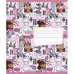 Набір зошитів шкільних YES А5/12 лінія Smiley World Cool 25 шт (767659)