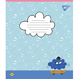 Набір зошитів шкільних YES А5/12 лінія Stand with Ukraine 25 шт (767230)