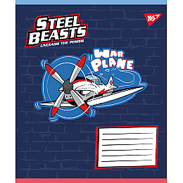 Набір зошитів шкільних YES А5/12 лінія Steel Beasts 25 шт (767710)