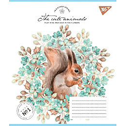 Набір зошитів шкільних YES А5/12 лінія Sunny spring 25 шт (766952)