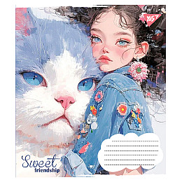 Набір зошитів шкільних YES А5/12 лінія Sweet Friendship 25 шт (767862)