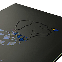 Дневник шкільний YES інтегральний Dog А5 Чорний 40 аркушів (911624)