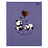 Дневник школьный YES интегральный Panda А5 Сиреневый 40 листов (911626)