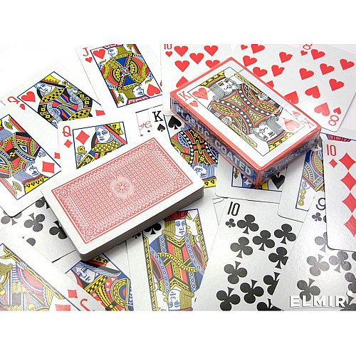 Карты игральные с пластиковым покрытием Duke 54 листа 87х62 мм (DN24967)
