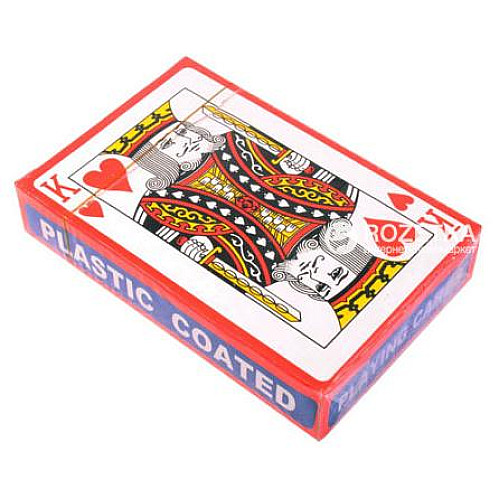 Карты игральные с пластиковым покрытием Duke 54 листа 87х62 мм (DN24967)