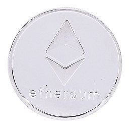 Монета сувенірна Eurs Ethereum Сріблястий колір (ETH-S)