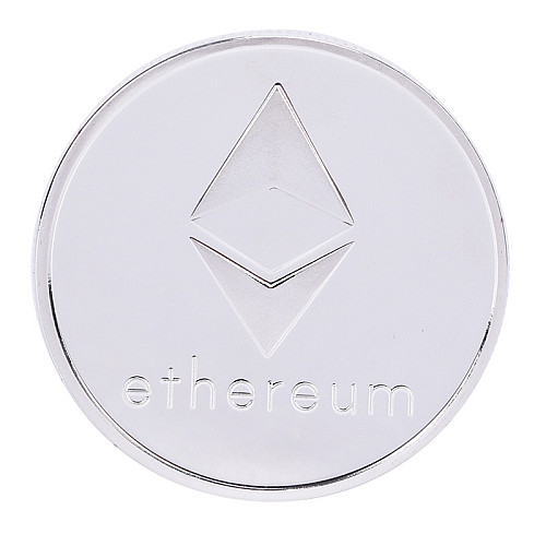 Монета сувенирная Eurs Ethereum Серебристый цвет (ETH-S)