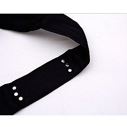 Пов'язка Наруто Село Сховане в Піску Bioworld Чорний(7288)