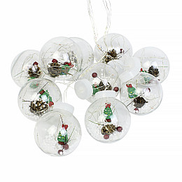 Светодиодная гирлянда Lesko Y004 Christmas Теплый свет