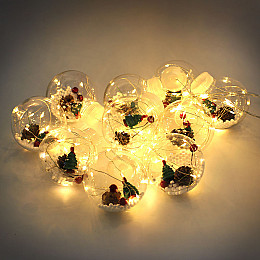 Светодиодная гирлянда Lesko Y004 Christmas Теплый свет