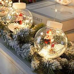 Светодиодная гирлянда Lesko Y003 Santa Claus Теплый свет