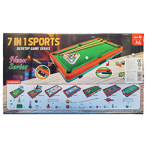 Набір настільних ігор BLD Toys S2112 7в1