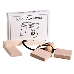Мини головоломка Ключ Архимеда укр Заморочка 5007