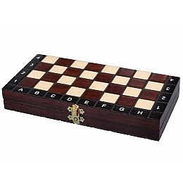 Шахматы Madon Школьный 27х27 см Коричнево-бежевый MD154