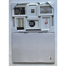 Мультирамка EVG INNO ZB-6-3753 WHITE COLLAGE 6 36 х 52 х 2.5 см Белый (6812241)