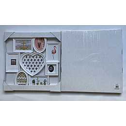 Мультирамка EVG INNO ZB-8-4950 COLLAGE 8 49 х 50 х 2.5 см WHITE (6812247)