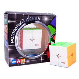 Smart Cube 2х2 Magnetic | Магнитный кубик без наклеек