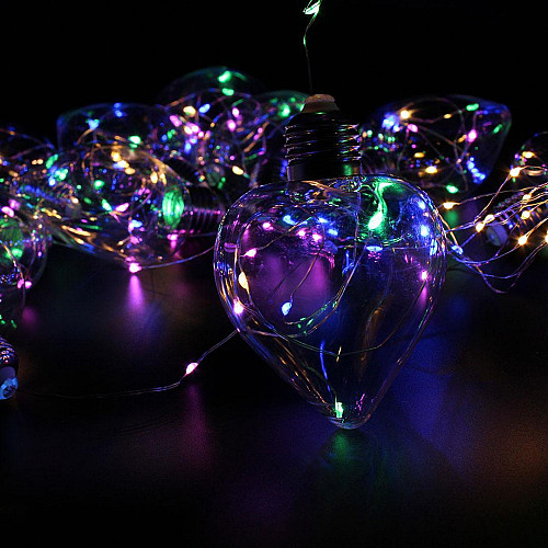 Гирлянда штора лампочки FMA Сердце 3х1.5 м 150 LED Мультицвет (1500784734)