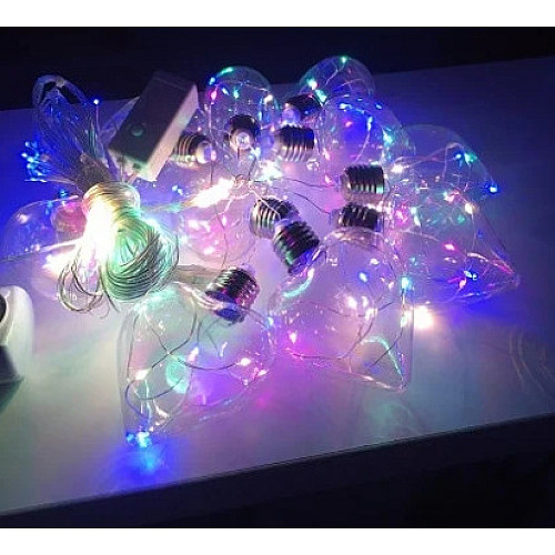 Гирлянда штора лампочки FMA Сердце 3х1.5 м 150 LED Мультицвет (1500784734)