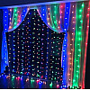Гирлянда штора FMA Водопад 480 RGB led 3х3 м Мультицвет (1503589471)
