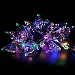 Новогодняя гирлянда штора FMA Ромб Led 3х1.5 м 150 Мультицвет (1533435088)