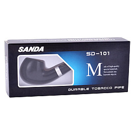 Трубка курительная Sanda SD-101 №HL-211 Black (10918-hbr)