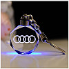 Брелок автомобільний на ключі GF з логотипом Audi з підсвіткою (232324)