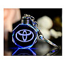 Брелок автомобільний на ключі GF з логотипом Toyota з підсвіткою (2324211)