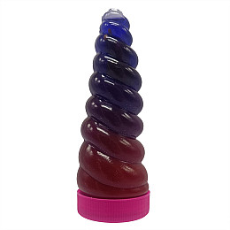 Вязкая масса "Unicorn Slime" Danko Toys UNS-02-01U густой лизун Blue-Violet