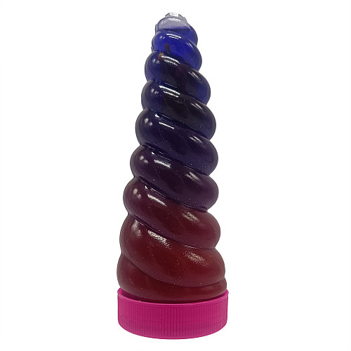 Вязкая масса "Unicorn Slime" Danko Toys UNS-02-01U густой лизун Blue-Violet