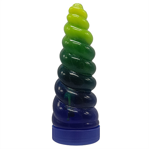 Вязкая масса "Unicorn Slime" Danko Toys UNS-02-01U густой лизун Green-Blue