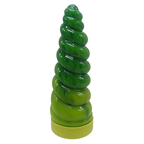 Вязкая масса "Unicorn Slime" Danko Toys UNS-02-01U Green-Yellow