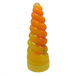 Вязкая масса "Unicorn Slime" Danko Toys UNS-02-01U густой лизун Orange-Yellow