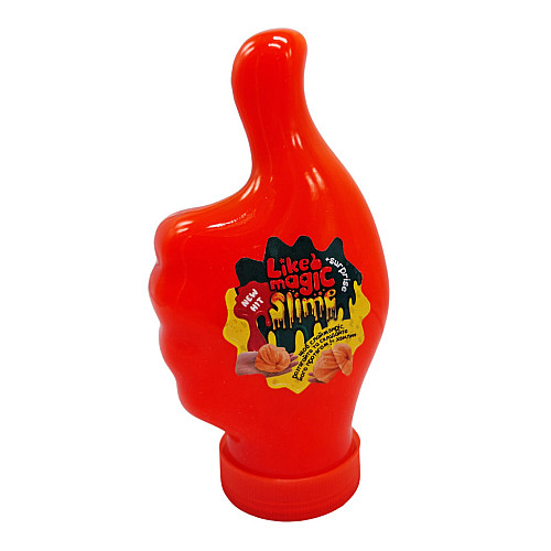 Вязкая масса "LIKE Magic Slime" Danko Toys LMS-01-01U 300 гр Оранжевый