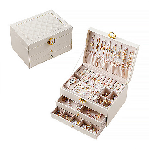 Шкатулка Casegrace SP-01265 для украшений Белый (12190-72318)