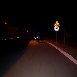 Брелоки-фликери світловідбиваючі Добра казка 14 см 2 шт Сірий (FT08208709421895)