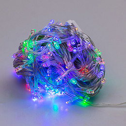 Гирлянда Lugi Нить 200 LED длина 10м прозрачная мультиколор (W200LEDML)