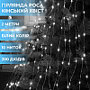 Гирлянда Lugi Конский хвост 200 LED 10 нитей длина 2м белый (1733011W)