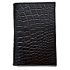 Обложка на паспорт из натуральной кожи крокодила Ekzotic Leather коричневая (cp02)