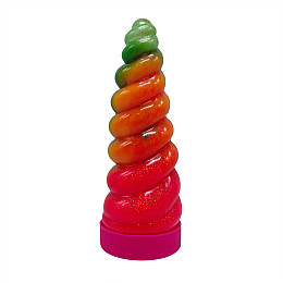 Вязкая масса "Unicorn Slime" Danko Toys UNS-02-01U густой лизун Pink-Green
