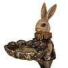 Декоративная статуэтка Rabbit 15х10х9 см Lefard Бронзовый AL229131