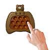 Игрушка антистресс электронный Pop it Мишка коричневая HMD 164-12328925