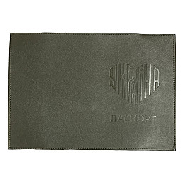 Обкладинка на паспорт 4Profi Україна у формі серця хаки 000019851